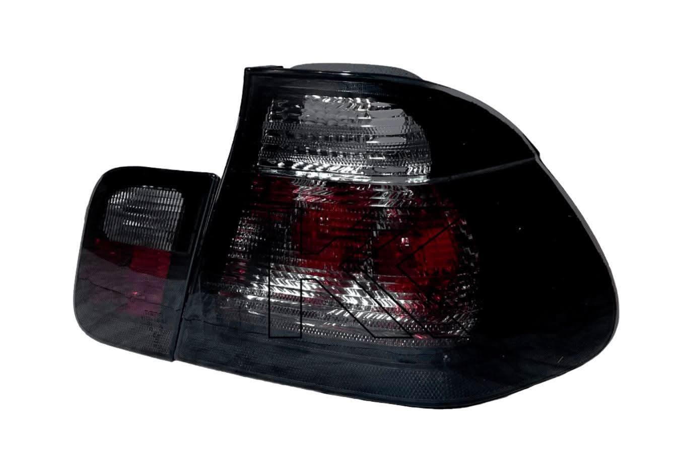 BMW Series 3 E46 Sedan Black Lens Tail Lights (1998-2001)