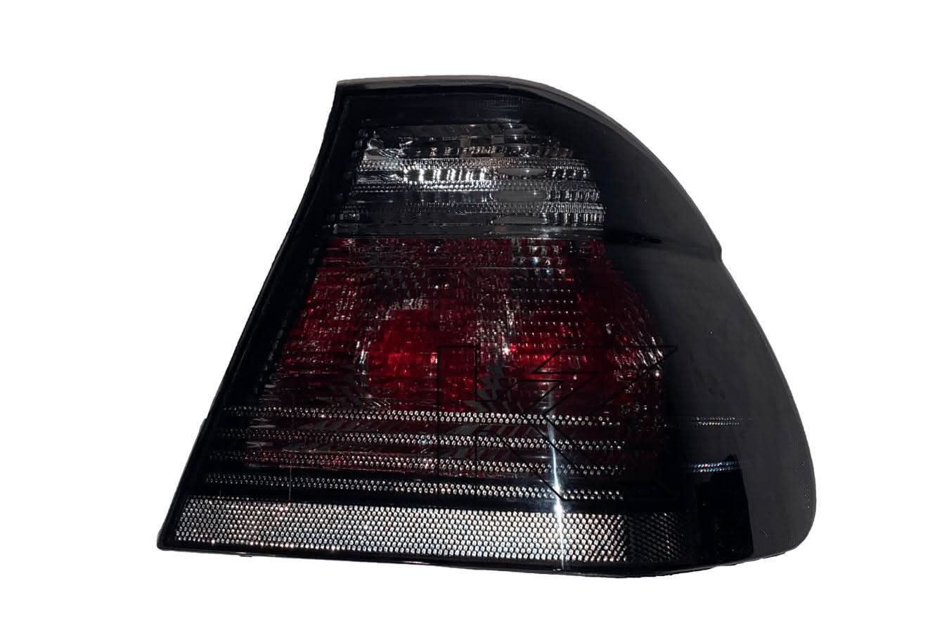 BMW Series 3 E46 Sedan Black Lens Tail Lights (1998-2001)