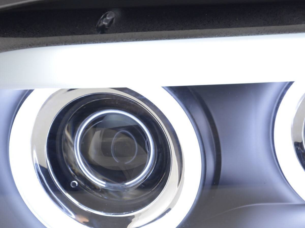 BMW X5 E53 CCFL Black Angel Eyes LED Headlights (2003-2006)