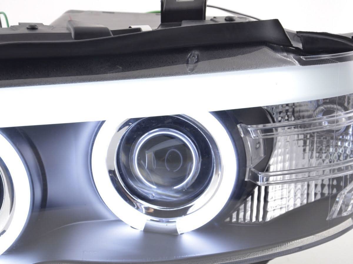 BMW X5 E53 CCFL Black Angel Eyes LED Headlights (2003-2006)