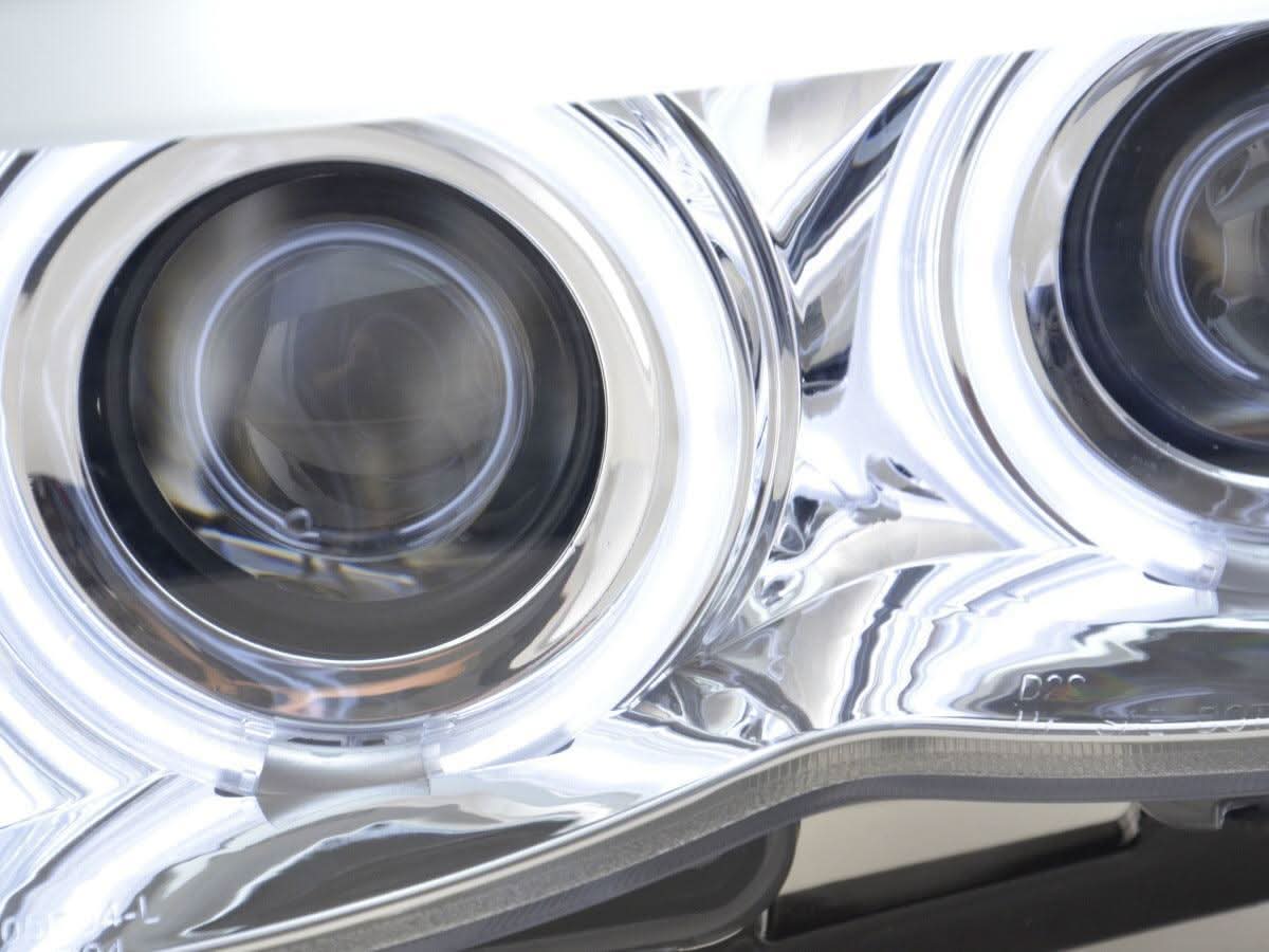 BMW X5 E53 CCFL Chrome Angel Eyes LED Headlights (2003-2006)