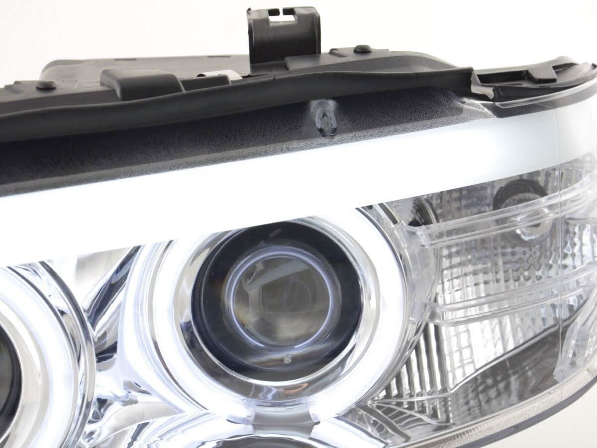 BMW X5 E53 CCFL Chrome Angel Eyes LED Headlights (2003-2006)