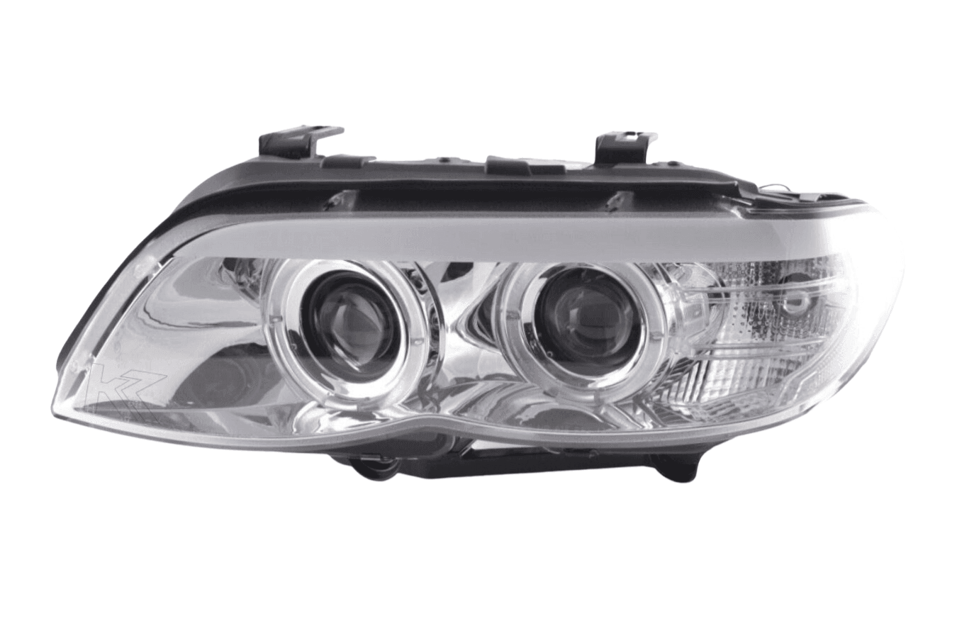 BMW X5 E53 Chrome Angel Eye LED Head Lights (2003-2006)