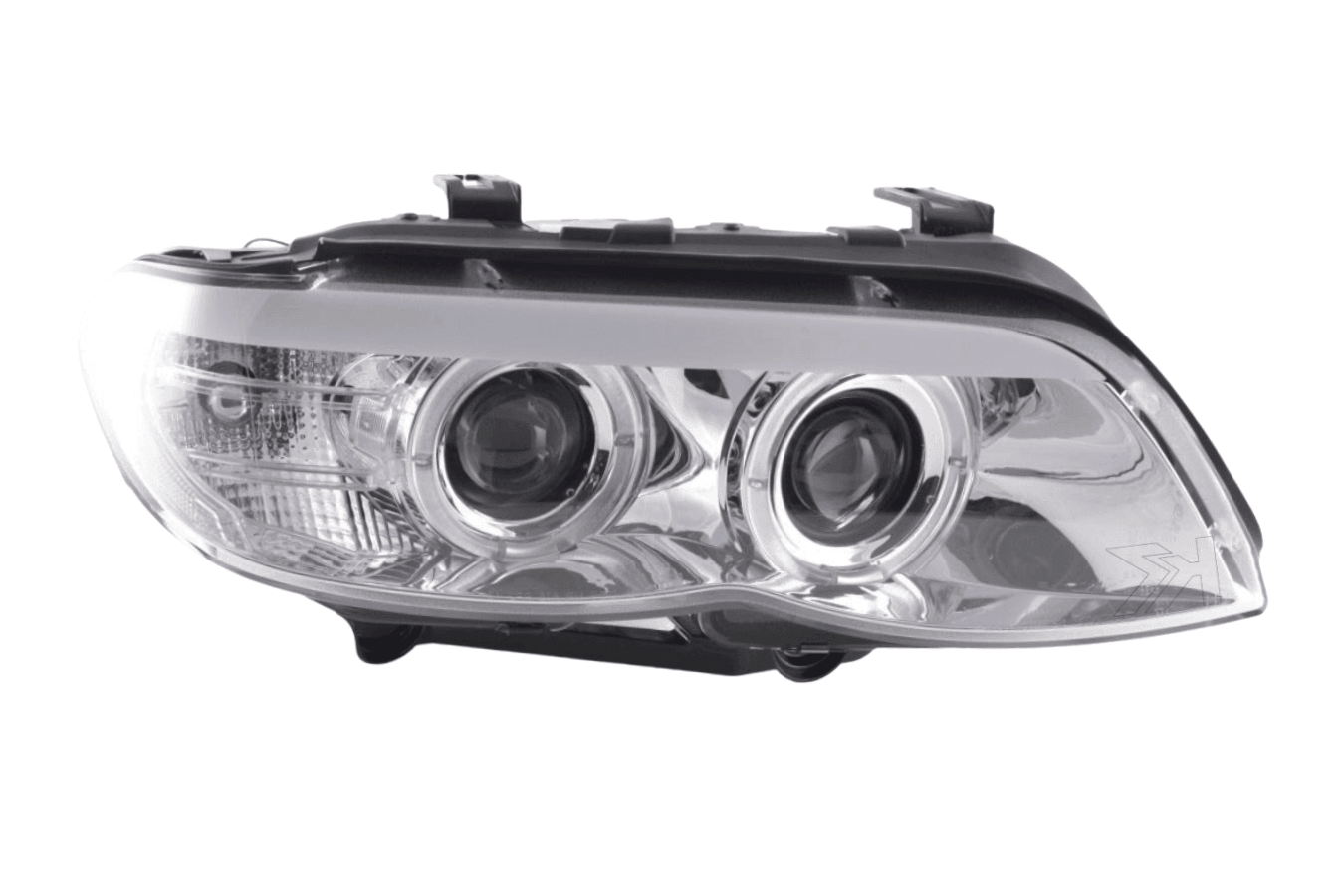 BMW X5 E53 Chrome Angel Eye LED Head Lights (2003-2006)