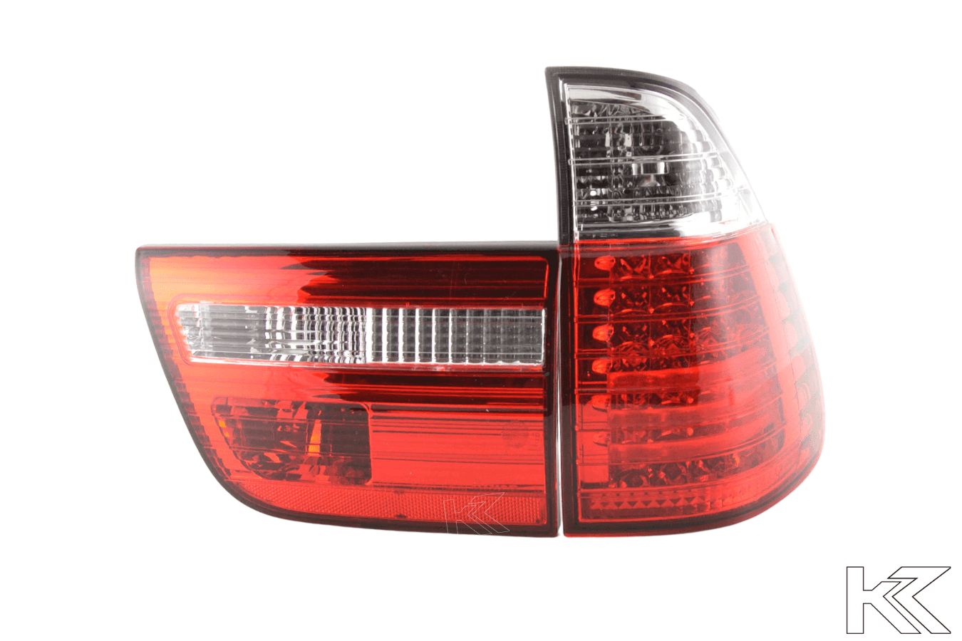 BMW X5 E53 Red LED Taillights Set (1998-2002)