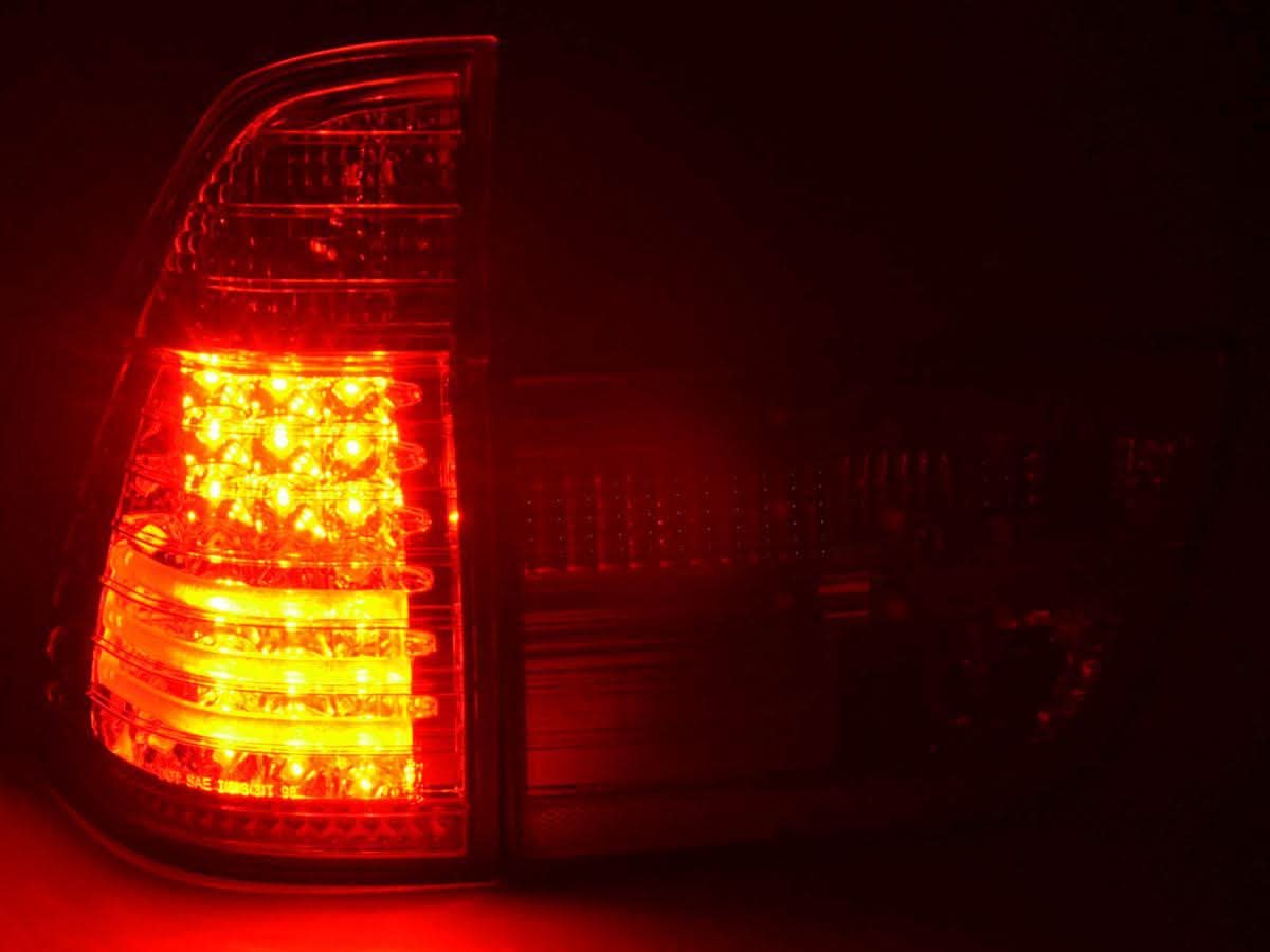 BMW X5 E53 Red LED Taillights Set (1998-2002)