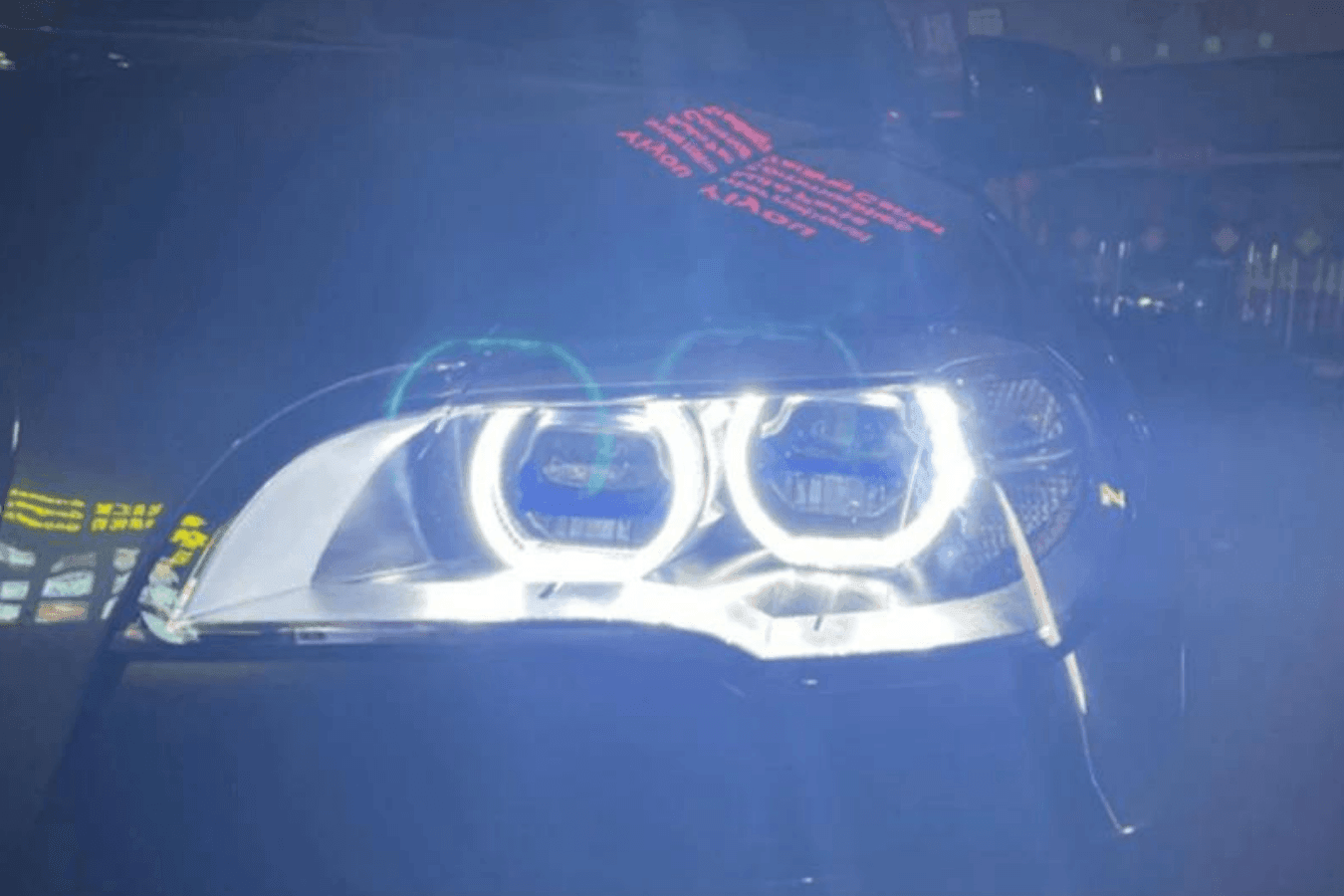 BMW X5 E70 OE Style Angel Eyes Projector Headlight (2007 - 2013)
