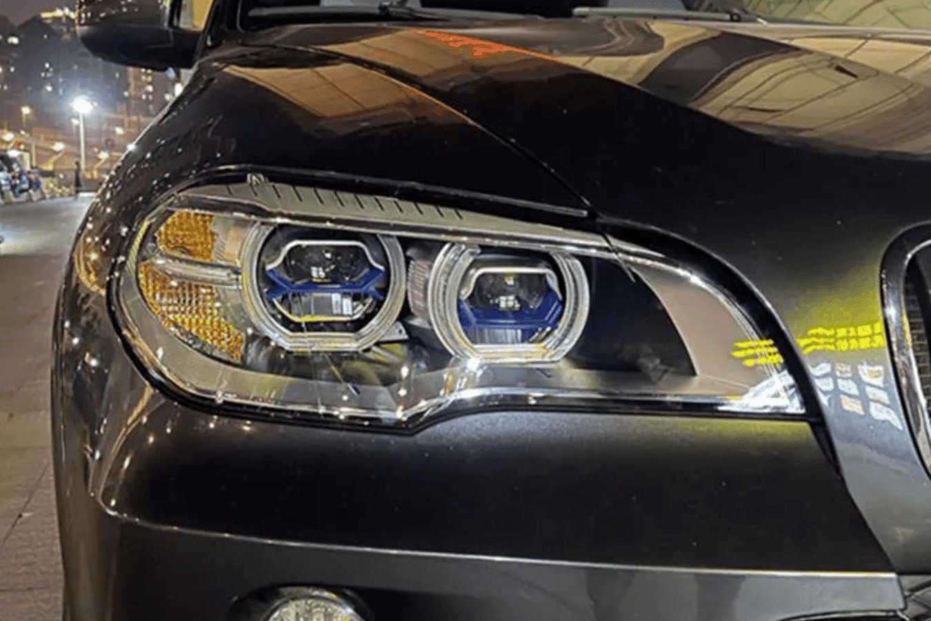 BMW X5 E70 OE Style Angel Eyes Projector Headlight (2007 - 2013)
