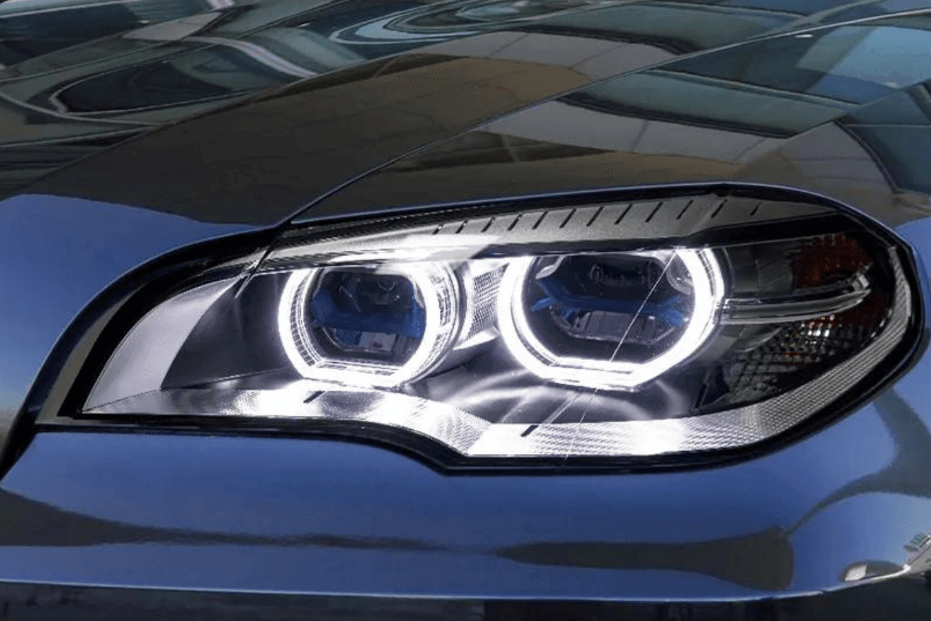 BMW X5 E70 OE Style Angel Eyes Projector Headlight (2007 - 2013)
