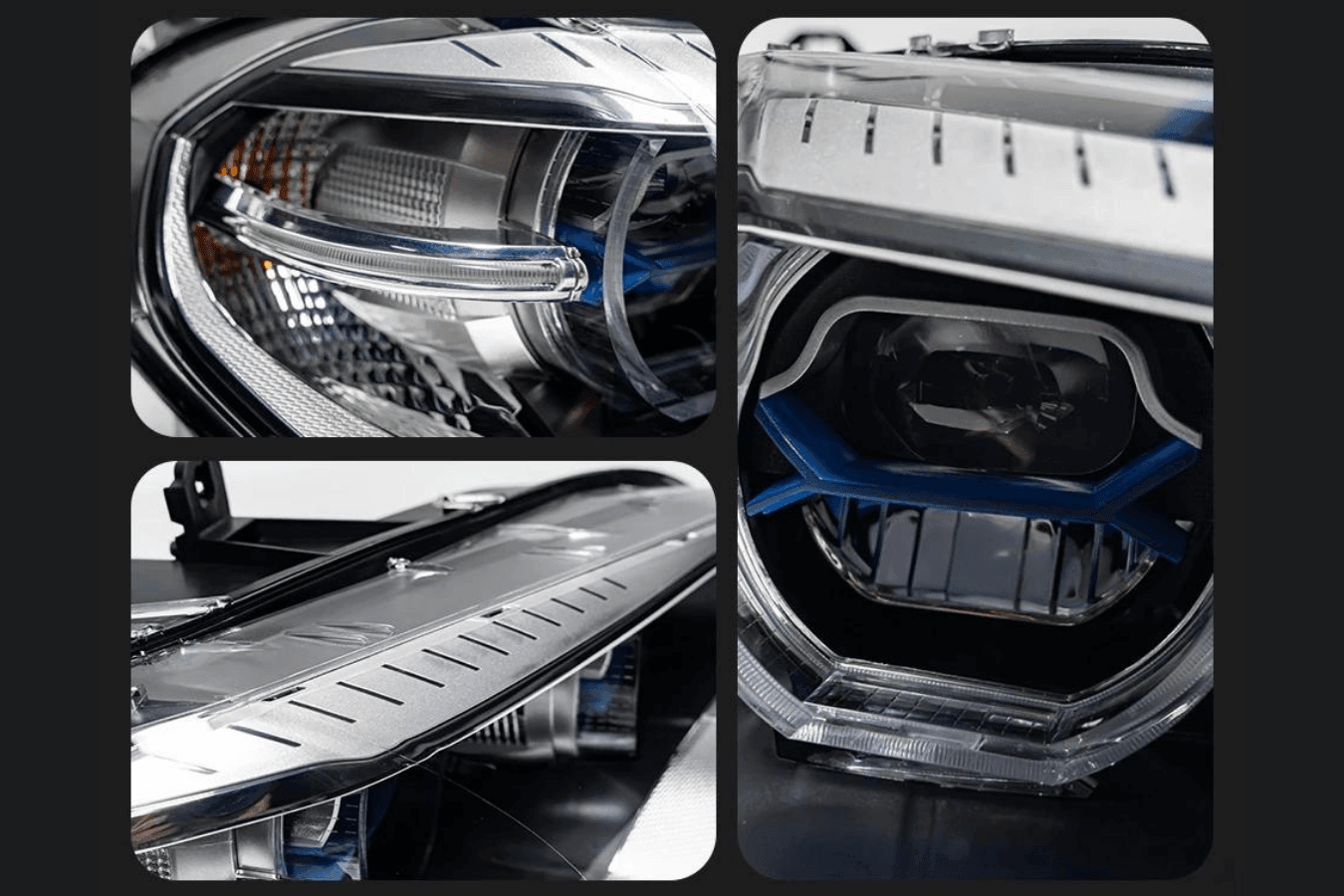 BMW X5 E70 OE Style Angel Eyes Projector Headlight (2007 - 2013)