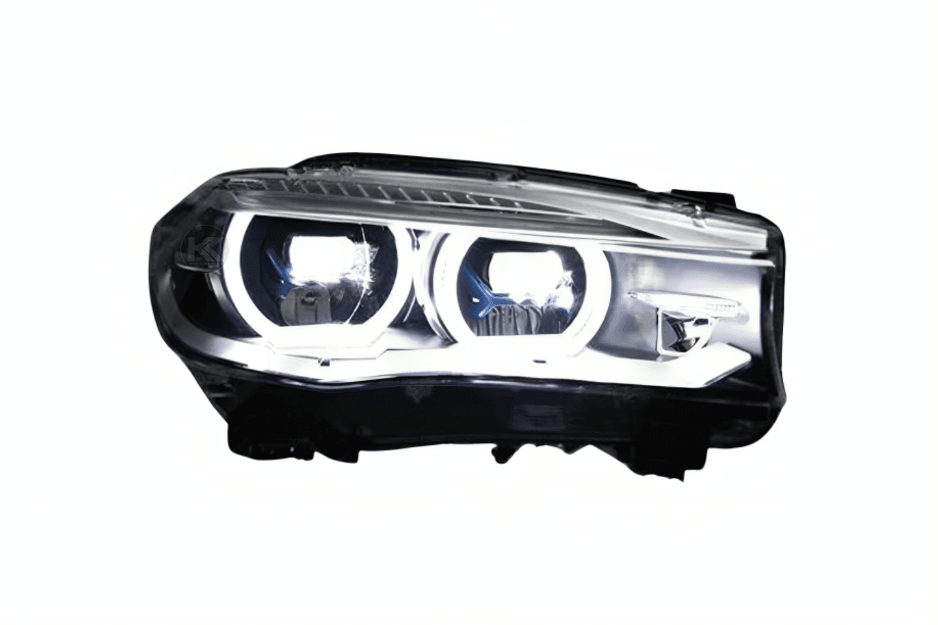 BMW X5 F15 F16 Laser Style Blue Accent Headlights Upgrade (2012 - 2019)