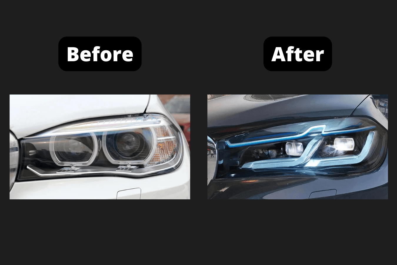 BMW X5 F15 F16 "Modernized" Headlights Upgrade (2012 - 2019)