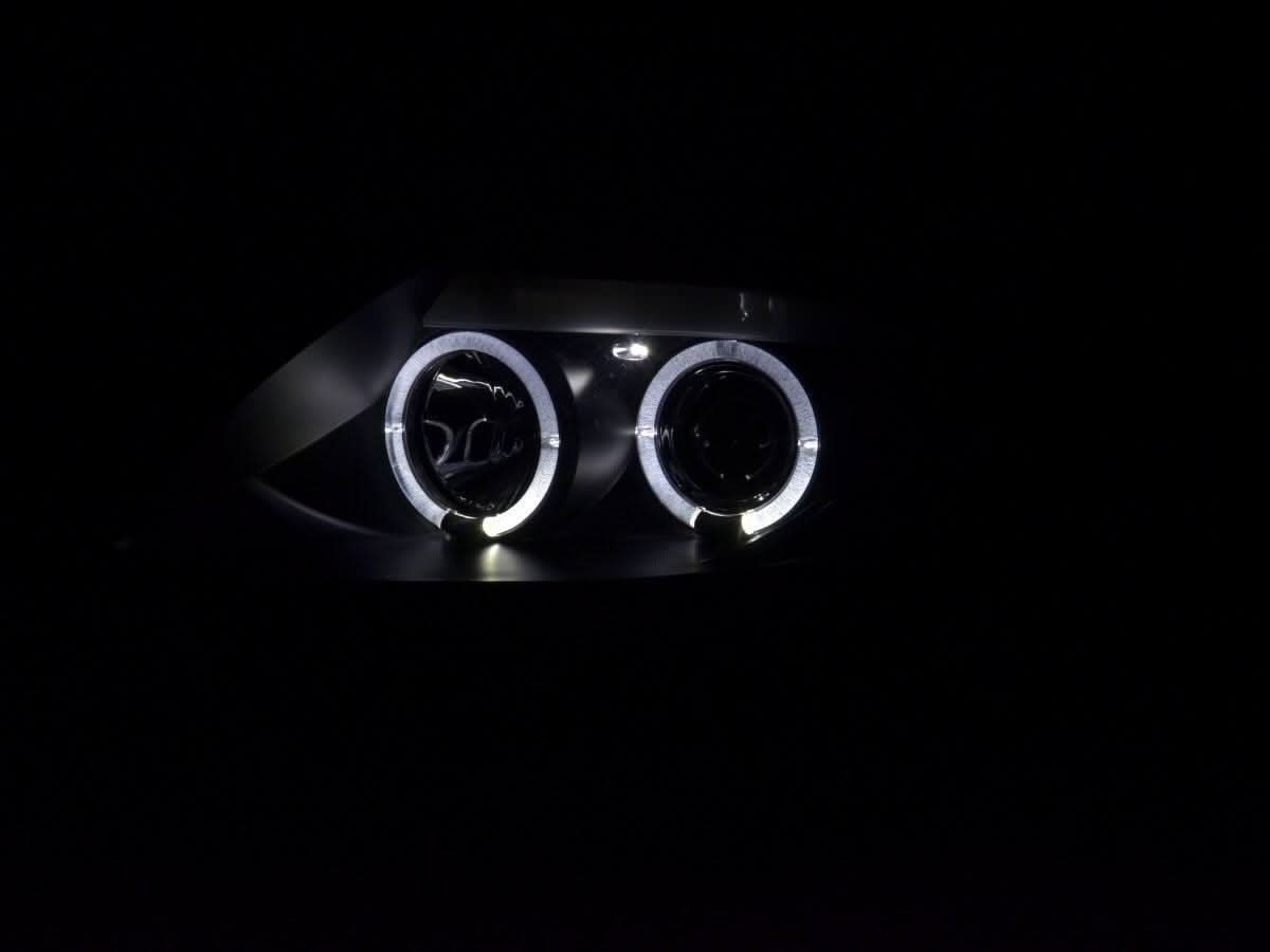 BMW Z4 E85 E86 Type Z4 Black Headlight Set (2003-2008)