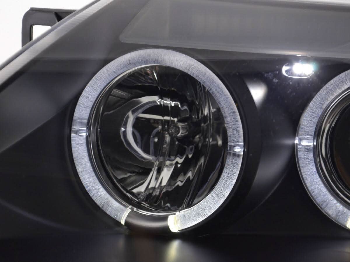 BMW Z4 E85 E86 Type Z4 Black Headlight Set (2003-2008)