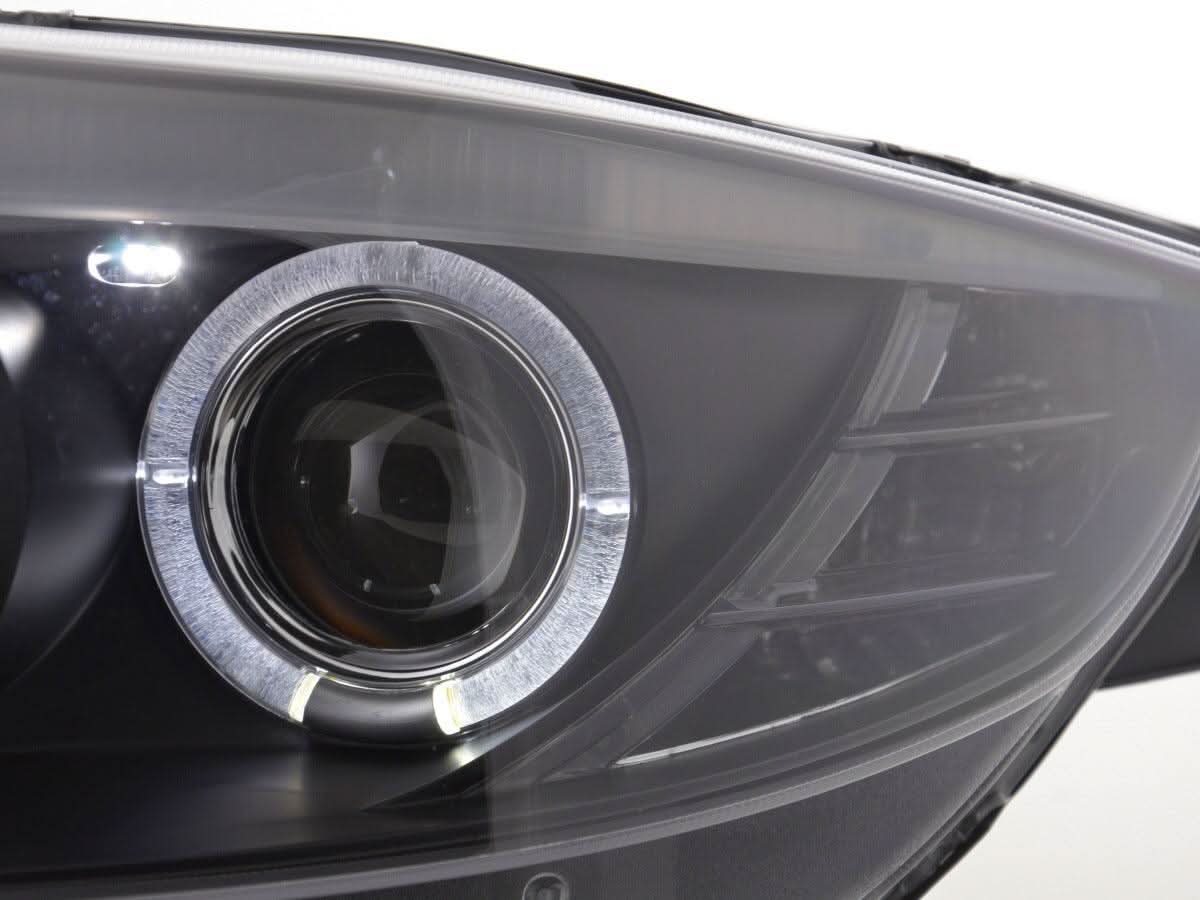 BMW Z4 E85 E86 Type Z4 Black Headlight Set (2003-2008)