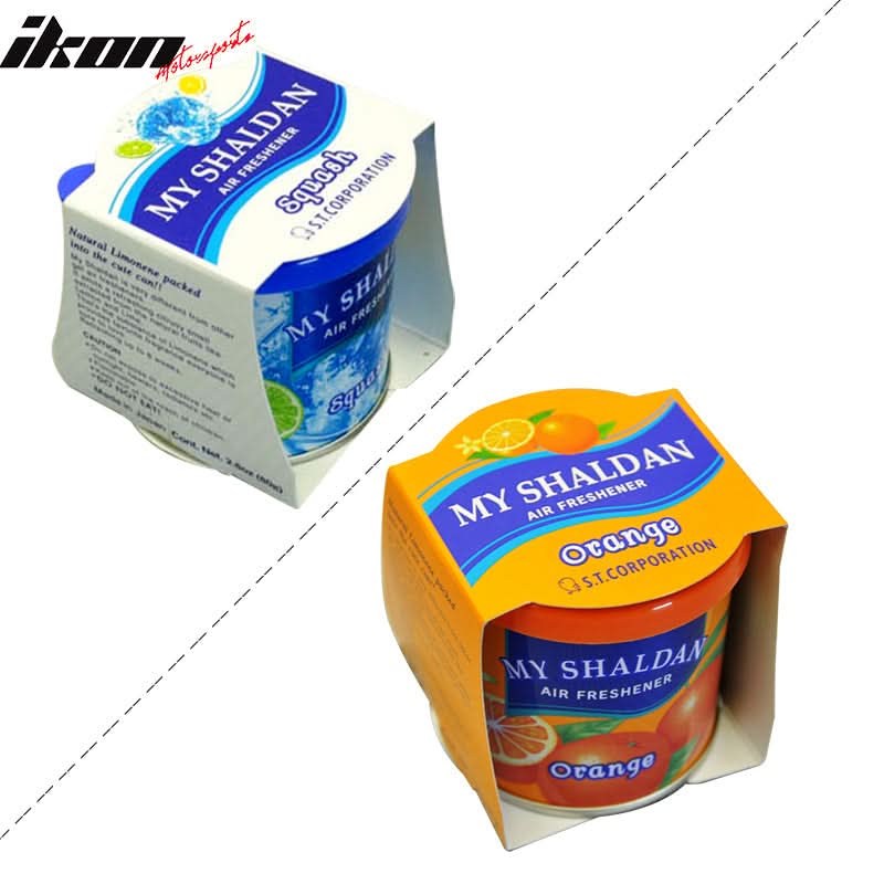 My Shaldan Air Freshener Squash Orange Car Home Office Auto