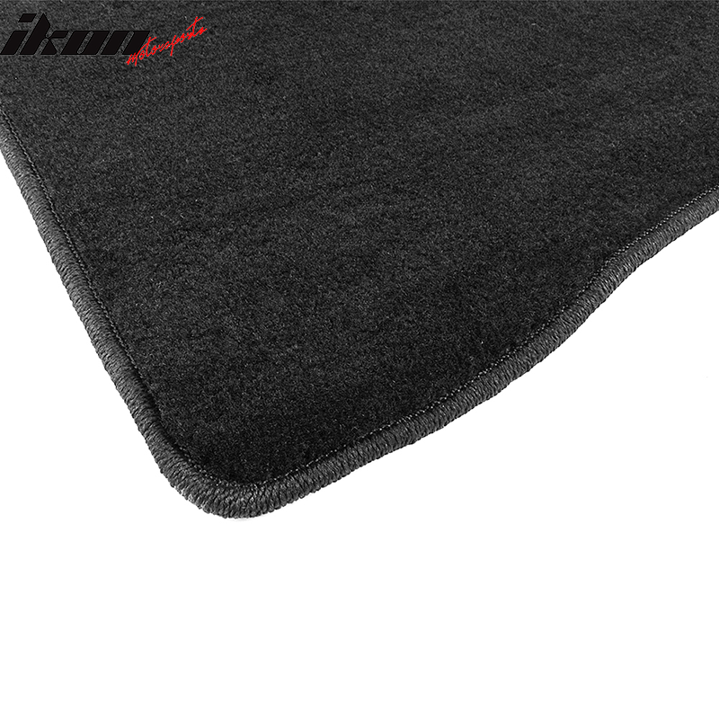 Car Floor Mat for 1984-1991 BMW 3 Series Coupe Black  Nylon 4PC