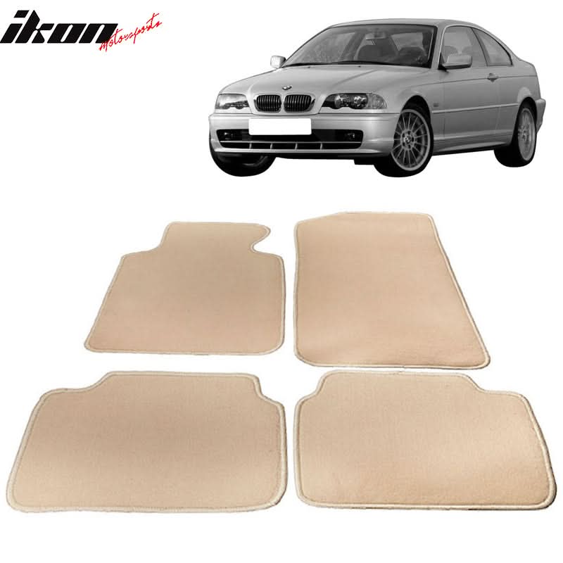 1999-2005 BMW E46 3-Series 2001-2006 BMW M3 Coupe Floor Mat Nylon