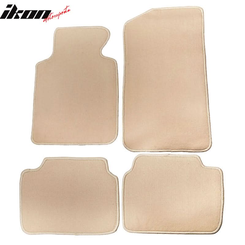 Car Floor Mat for 1999-2005 BMW E46 3 Series 2001-2006 M3 4PC Nylon