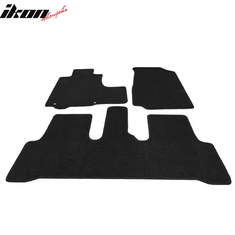 2007-2011 Honda CR-V Car Floor Mats Carpet 3PC Nylon