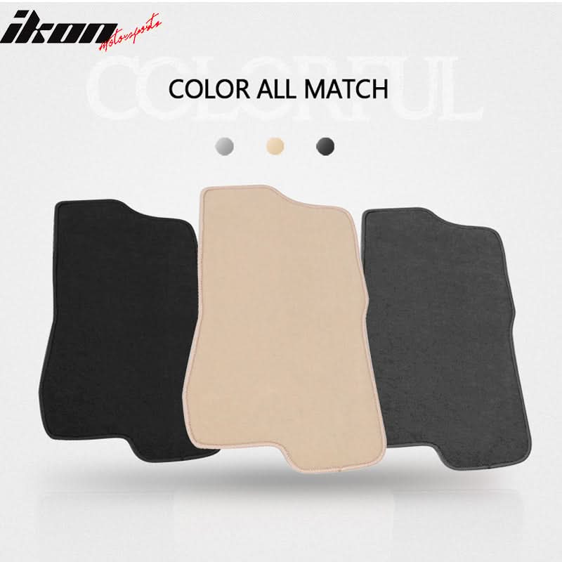 Car Floor Mat for 1999-2006 Chevrolet Silverado 1500 Crew Cab Beige