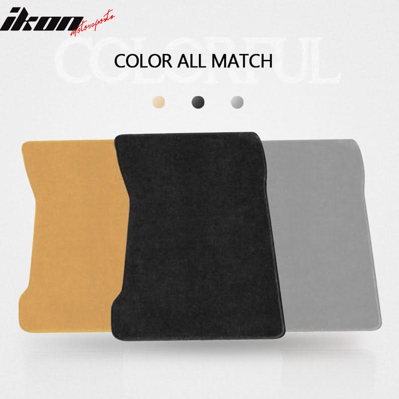 Car Floor Mat for 1994-1997 Honda Accord Black Carpet 4PC Nylon