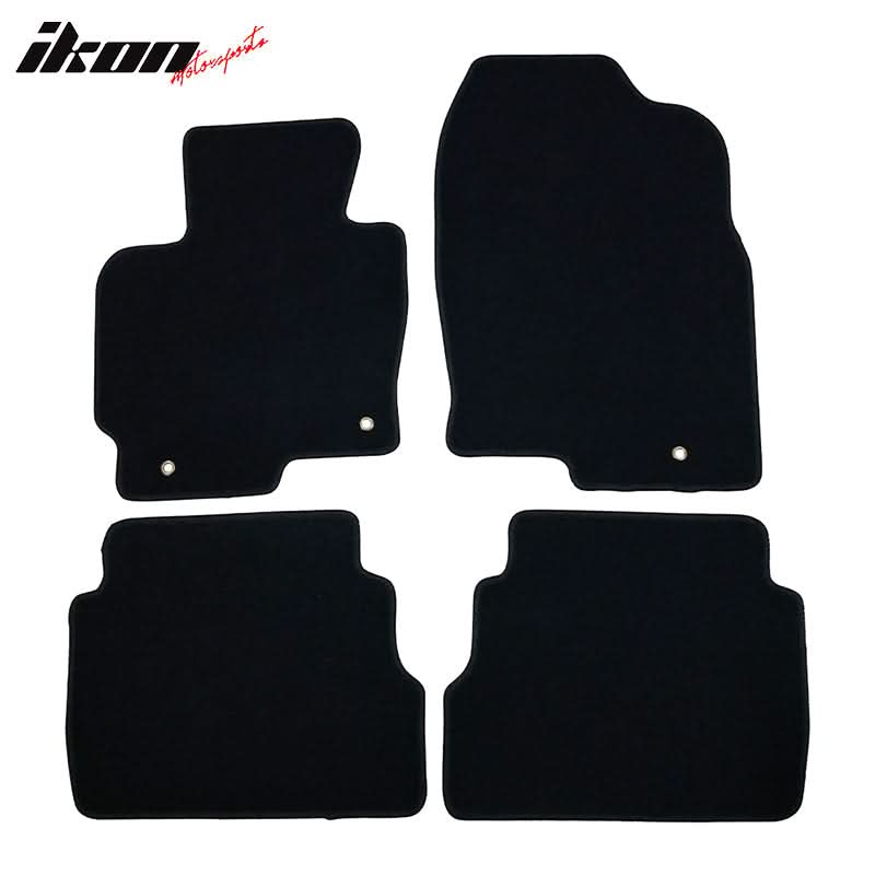 Car Floor Mat for 2013-2016 Mazda CX-5 Black Front Rear  Nylon 4PC