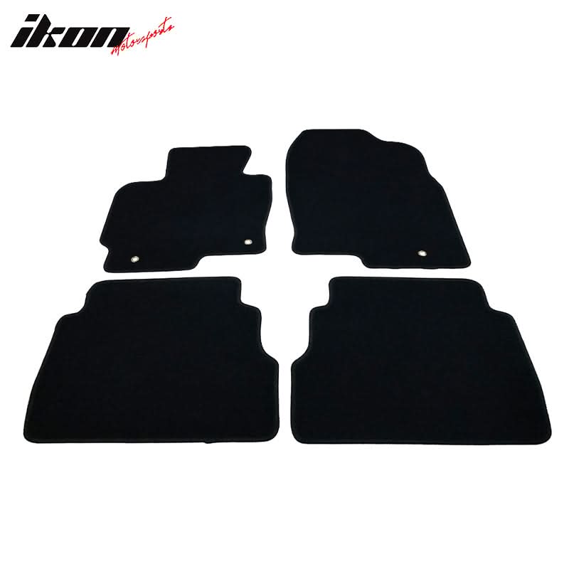Car Floor Mat for 2013-2016 Mazda CX-5 Black Front Rear  Nylon 4PC