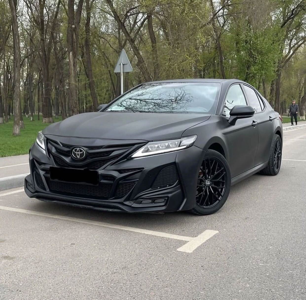 Toyota Camry XSE XLE SE LE Black LED Projector Headlights Upgrade (2018 - 2021)