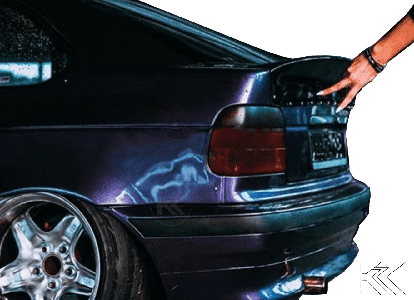 E36 Compact CSL Trunk Spoiler