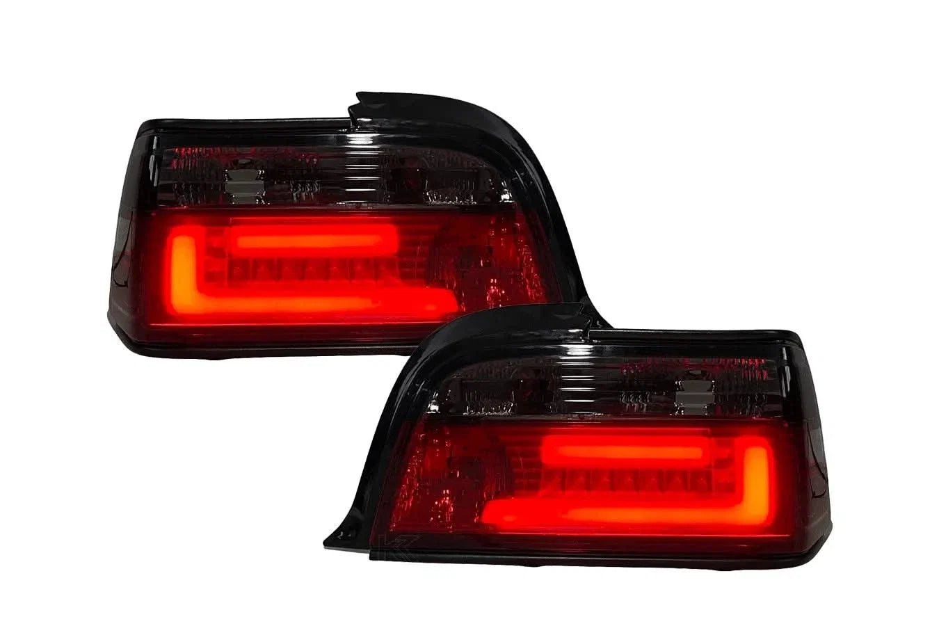 BMW E36 Coupe/Convertible JDM Red/Smoke LED BAR Tail Lights(1991-1998)