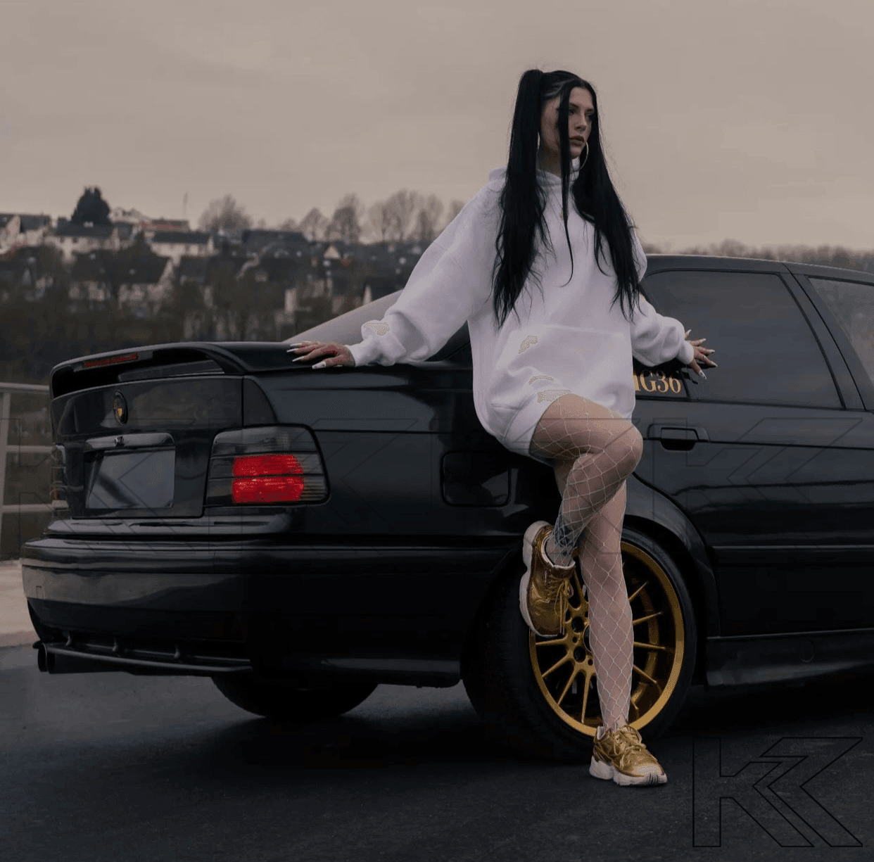 E36 Sedan OEM Style Smoked Tail Lights (1992 - 2000)