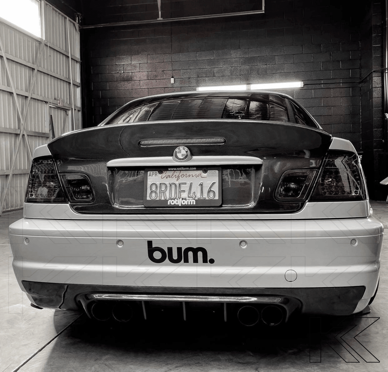 E46 Convertible Clear/Smoked LED Tail Lights (1999-2003)