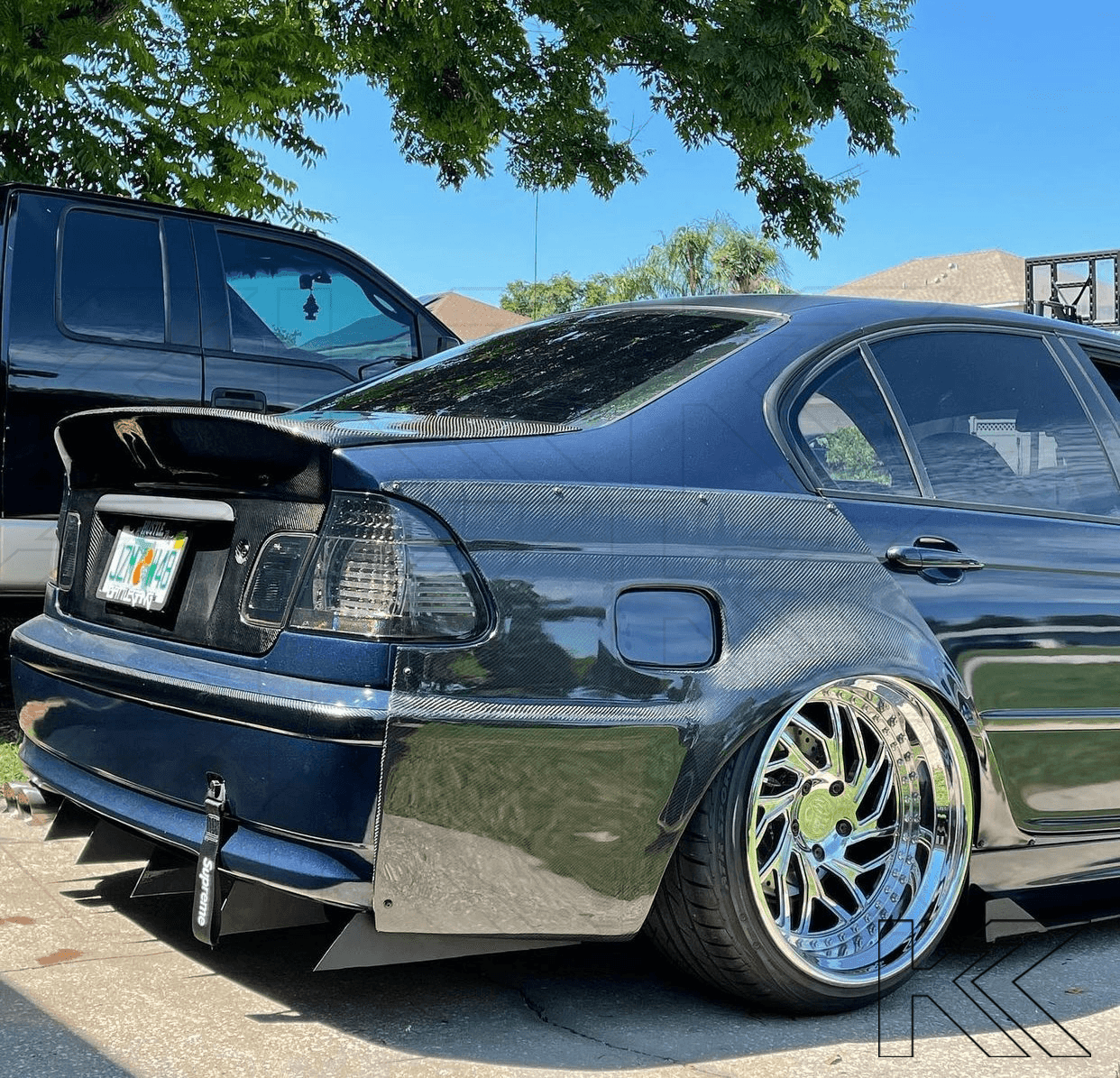 E46 Sedan Clear/Smoked LED Tail Lights - Face Lift (2003-2006)