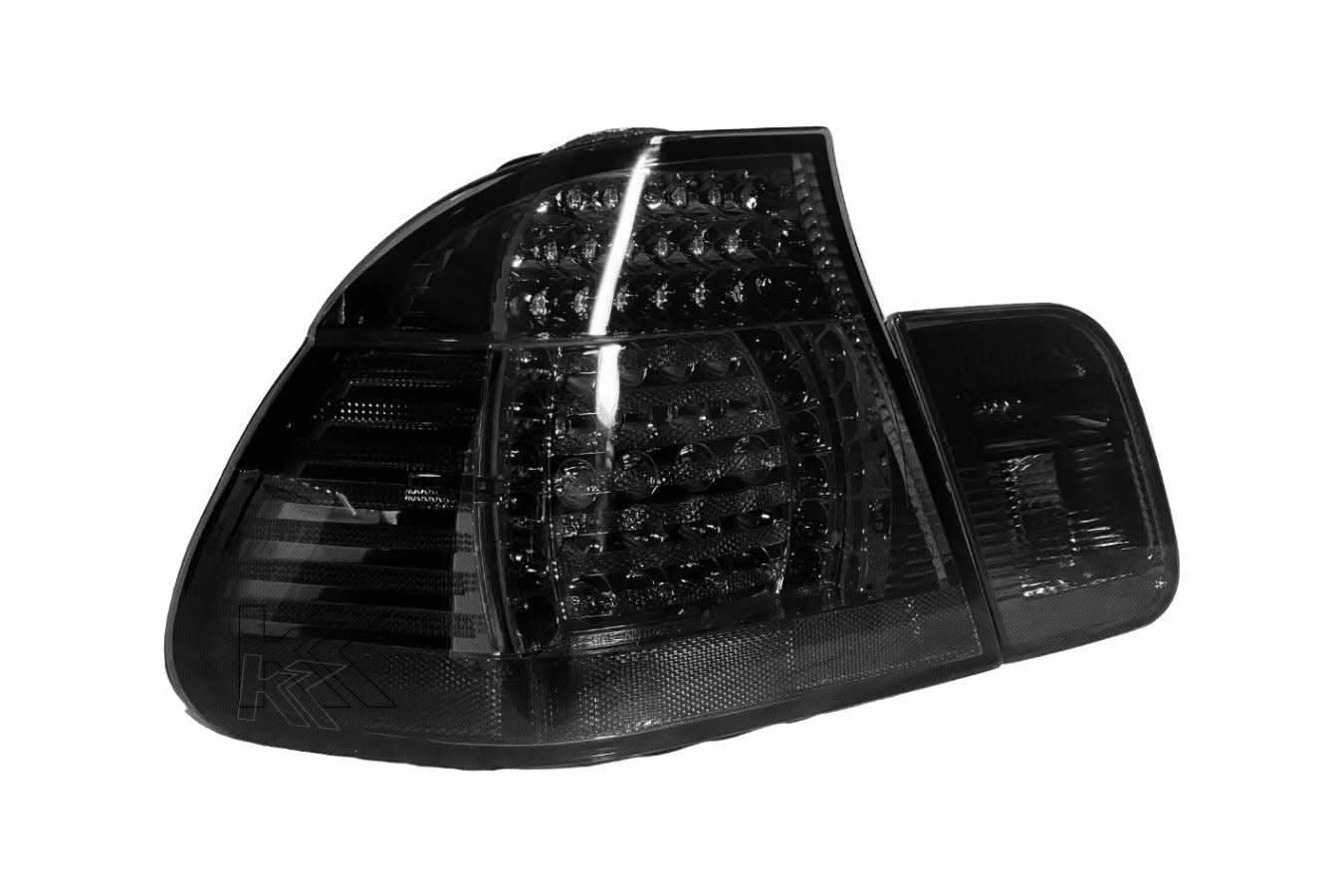 E46 Sedan Clear/Smoked LED Tail Lights - Pre Face Lift (1999-2001)