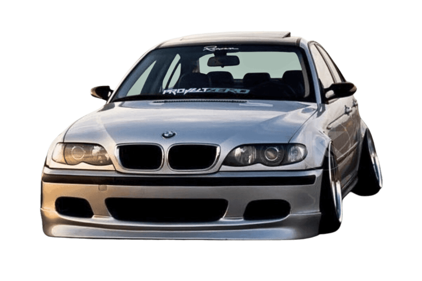 BMW E46 Sedan/Touring Front Lip JDM Style V1 (1999-2006)