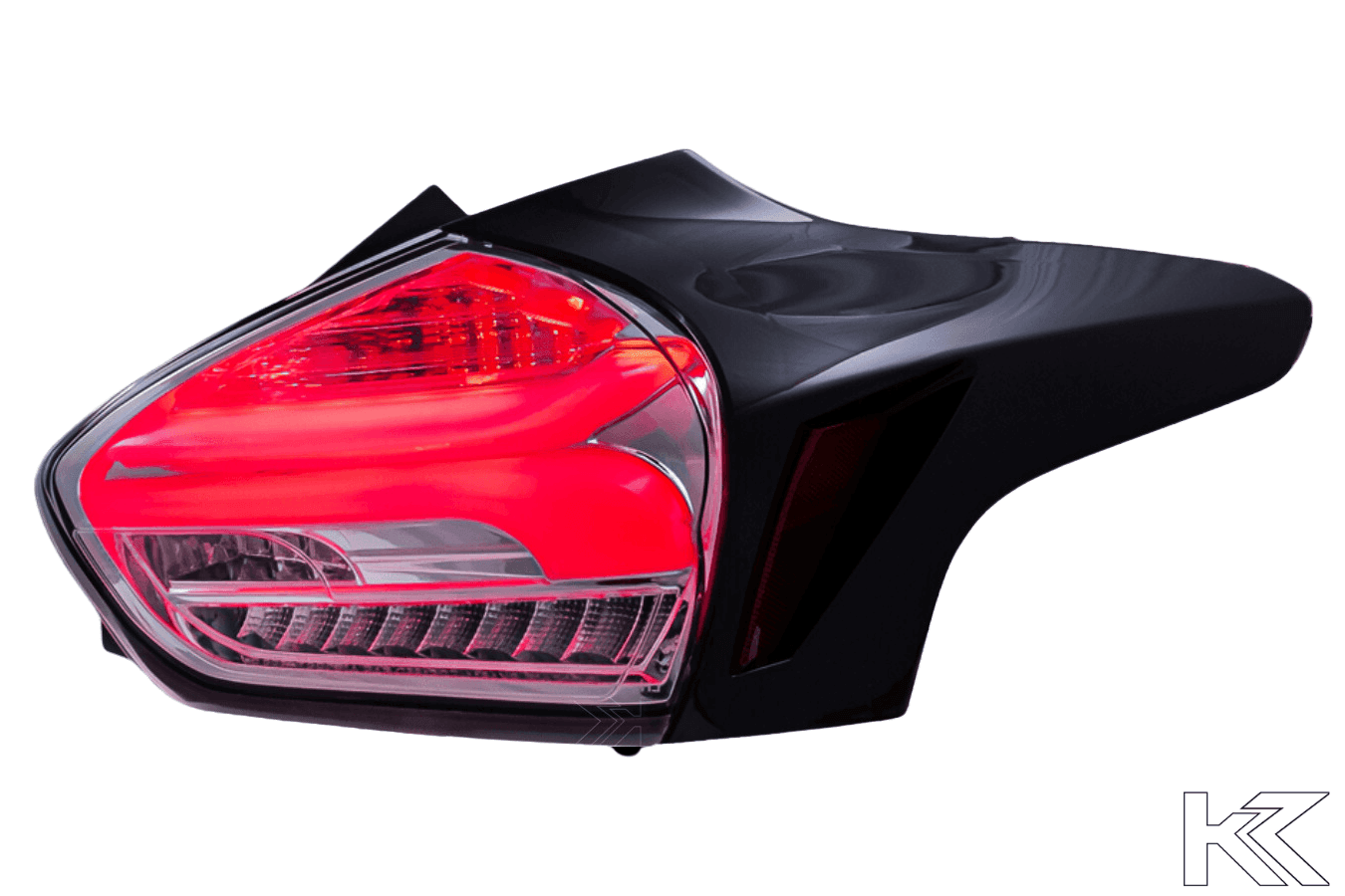 Ford Focus 3 (C346) Hatchback BlackLine LED Taillights Set (2015-2018)