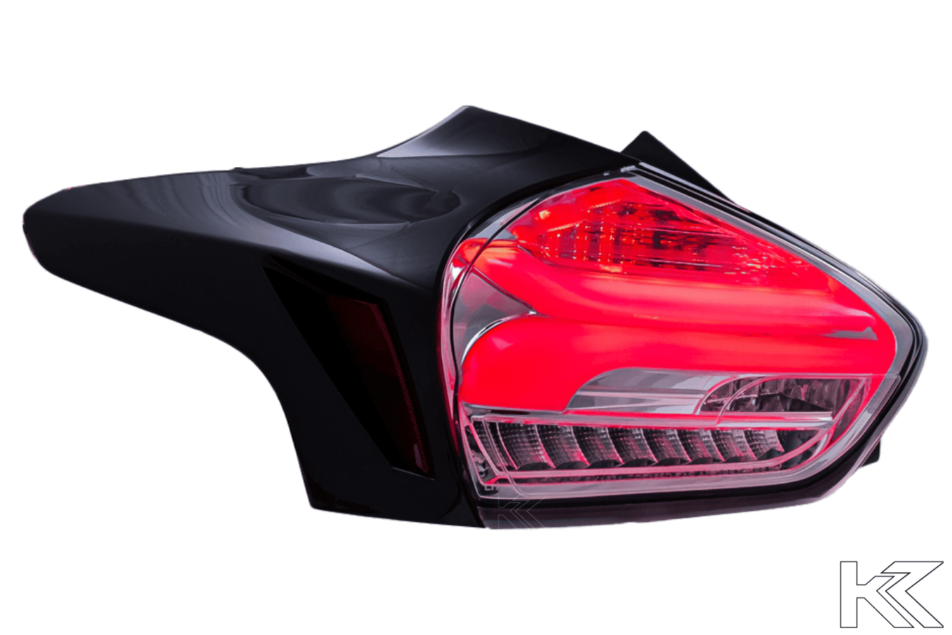 Ford Focus 3 (C346) Hatchback BlackLine LED Taillights Set (2015-2018)