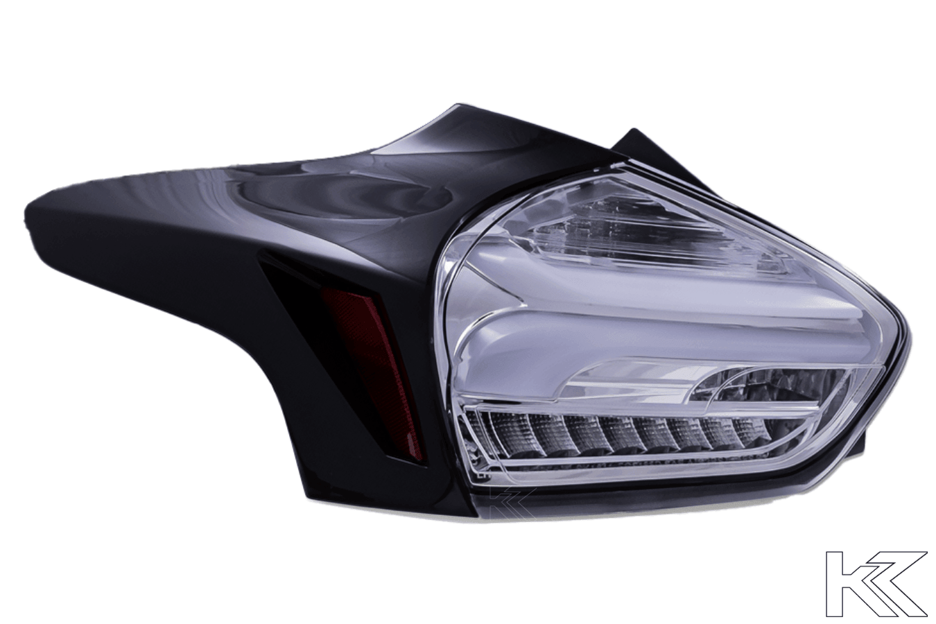 Ford Focus 3 (C346) Hatchback BlackLine LED Taillights Set (2015-2018)