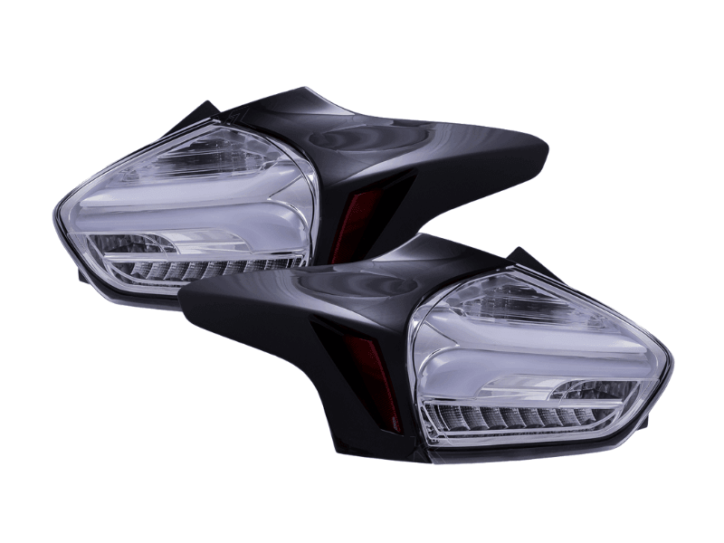 Ford Focus 3 (C346) Hatchback BlackLine LED Taillights Set (2015-2018)