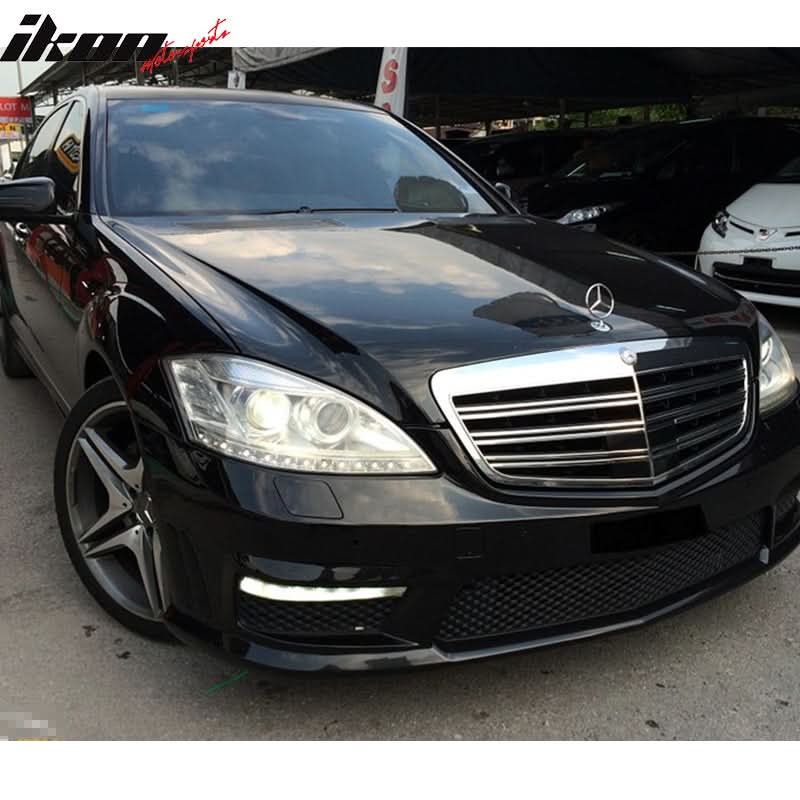 2010-2013 Mercedes-Benz W221 S Class Front  Bumper Hood Grille ABS