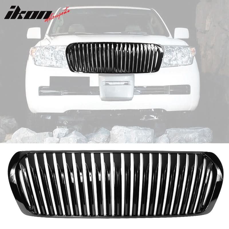 2008-2012Â Toyota Land Cruiser Front Grille Hood Grill Z Gloss Black