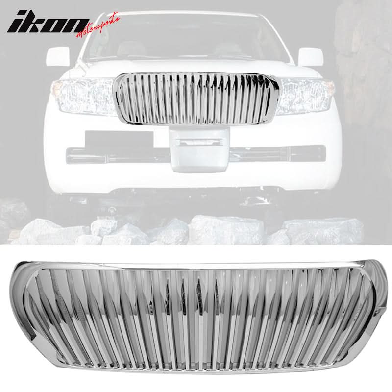 2008-2012Â Toyota Land Cruiser Front Grille Hood Grill Z Style Chrome