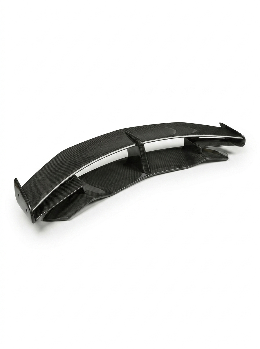 Carbon Fiber SVJ Style Rear Wing Spoiler for Lamborghini Aventador S LP740 | Dual-Plane Aero Blade