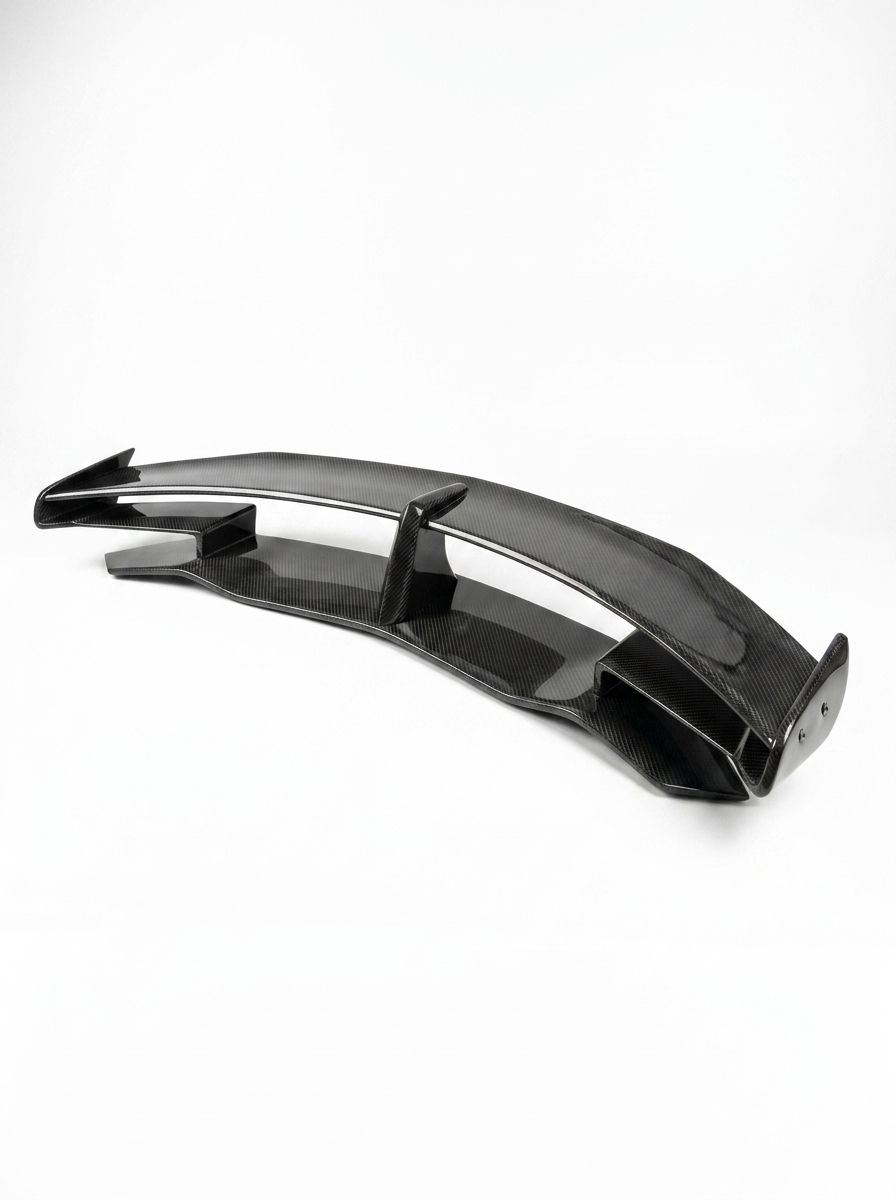 Carbon Fiber SVJ Style Rear Wing Spoiler for Lamborghini Aventador S LP740 | Dual-Plane Aero Blade