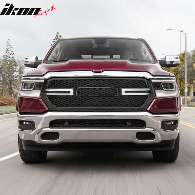 2019-2024 Dodge Ram 1500 Grill Front Mesh Vehicle Grill with LED Light