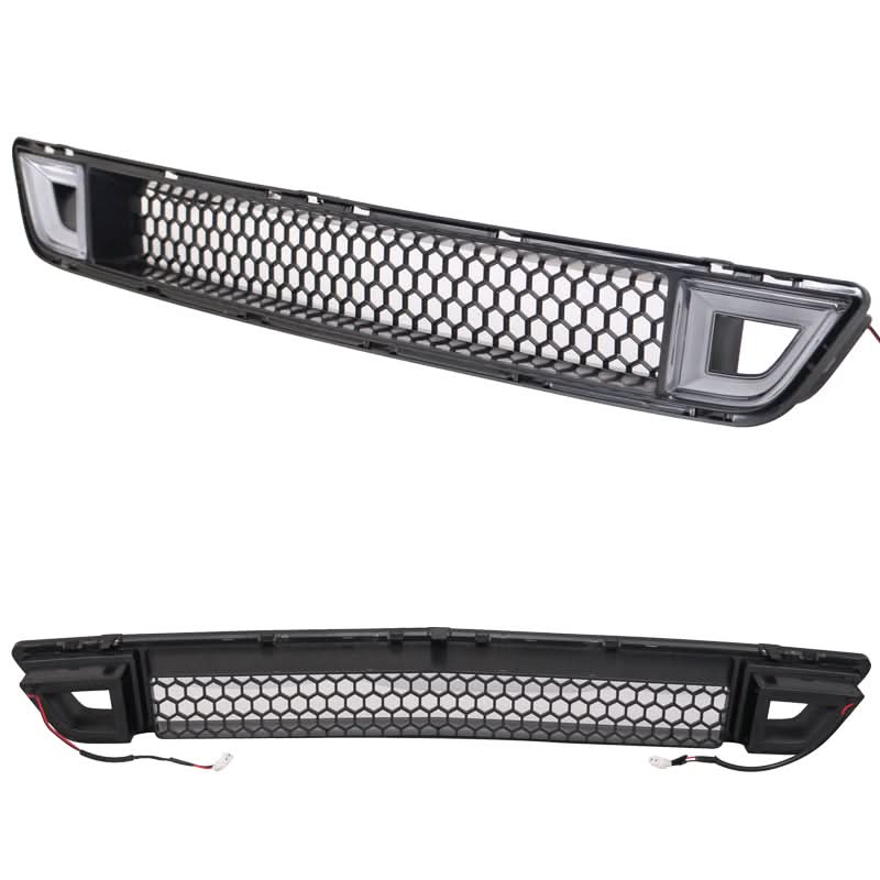 2015-2017 Ford Mustang IKON Front Lower Grill Mesh Grille With Light