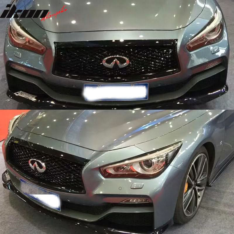 2014-2017 Infiniti Q50 Sedan Eau Rouge Black Concept Car Mesh Grille
