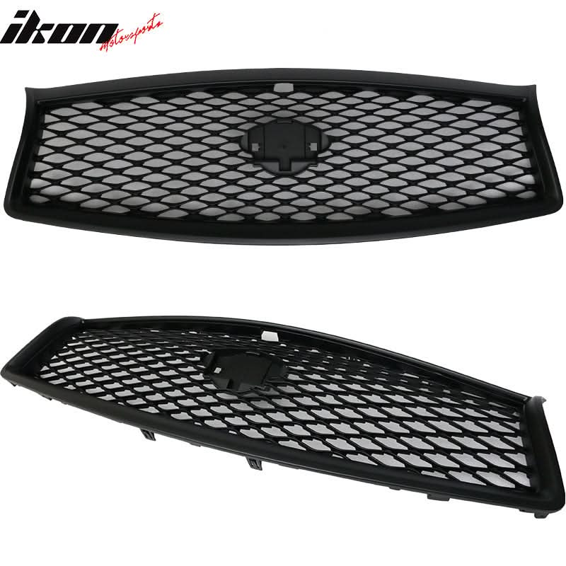 2014-2017 Infiniti Q50 Sedan Eau Rouge Black Concept Car Mesh Grille
