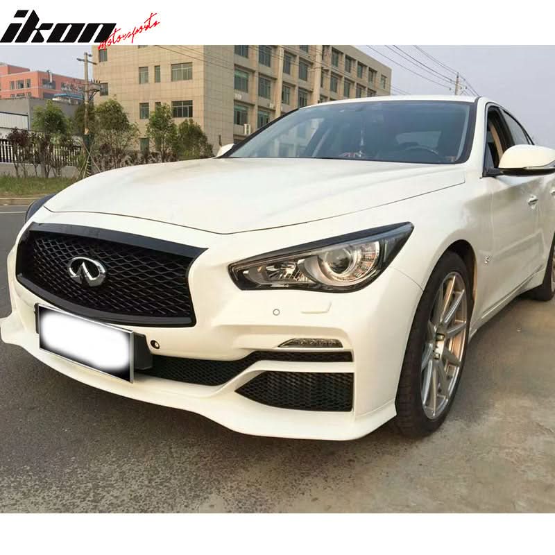 2014-2017 Infiniti Q50 Sedan Eau Rouge Black Concept Car Mesh Grille